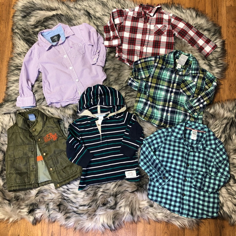 SOLD Baby Boy Clothes, Sizes 12-24